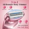 rategist Cordless Electric Razor for Women: IPX7 & LED Display view 3