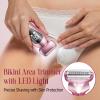 rategist Cordless Electric Razor for Women: IPX7 & LED Display view 4