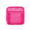 Portable Compact Mesh Makeup Bag Women Travel Mini Cute Toiletry Purse Multi-Purpose Sanitary Lipstick Pouch(Rose Red) view 1