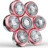 7 Blade Floating Replacement Head for Womens Electric Shaver, Washable-Pink view 1