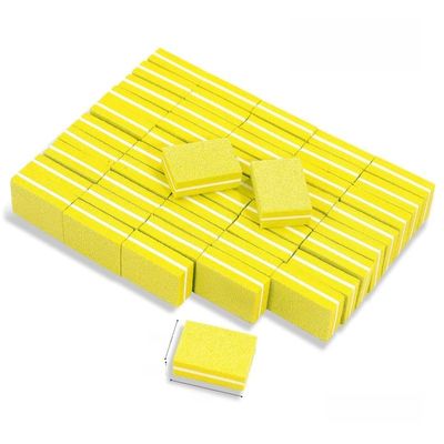 SAGEBIO Nail Buffer Sponge Mini Square Block Professional Nail File Sanding Blocks for Manicure Care,01