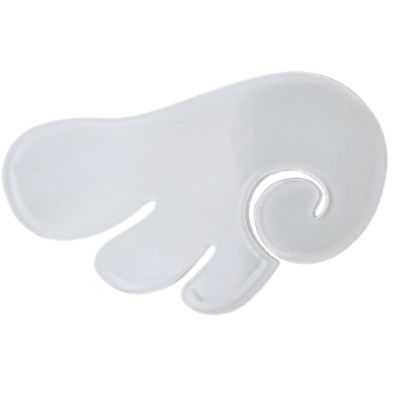 arzgul Wing Hair Clip Acrylic Hairpin Elegant Hair Accessory For Women Girls Daily Party Wedding Comfortable Barrettes(Clip on the left)