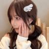 arzgul Wing Hair Clip Acrylic Hairpin Elegant Hair Accessory For Women Girls Daily Party Wedding Comfortable Barrettes(Clip on the left) view 4