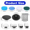Ckhoid Electric Spin Scrubber Replacement Brush Heads, 8 Pack Cordless Spin Scrubber Brush Replaceable Heads with Base and Storage Bag, Rotatable Cleaning Brushes for Household Bathroom Floor Tile Car view 2