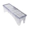 1PC 8/10grid Hair Clipper Electric Storage Box, Ultimate Grid Hair Clipper Storage, Hair Salon Tool Box(White 8grids) view 1