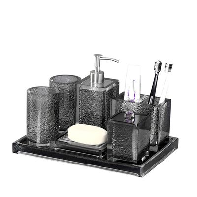 Wash Cup Set Gargle Toilet Light Hotel Bathroom Tray Tooth Decoration