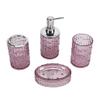 Acrylic Bathroom Wash Suite Home Hotel Appliances Plastic Storage 4 Sets view 1