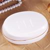 Ceramic Bathroom Five-Piece Set, Wash Gargle Cup Toothbrush Holder Emulsion Bottle view 2