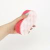 IDEA Home Massage & Cleaning Sponge Oval Bath Sponge with Dual Massage Surfaces 3-Pack for Daily Body Care & Exfoliation view 3