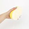 IDEA Home Massage & Cleaning Sponge Oval Bath Sponge with Dual Massage Surfaces 3-Pack for Daily Body Care & Exfoliation view 4