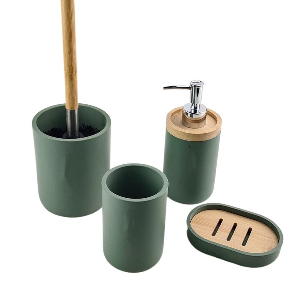 Cement Bathroom Hotel Resin Kit 4 Piece Set Home Decoration