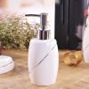 Ceramic Bathroom Five-piece Toiletry Set Mouthwash Cup Lotion Bottle Supplies view 4