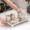 Ceramic Bathroom Kit Toiletries Set Mouthwash Cup Supplies Gifts view 2