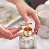 Ceramic Bathroom Kit Toiletries Set Mouthwash Cup Supplies Gifts view 4