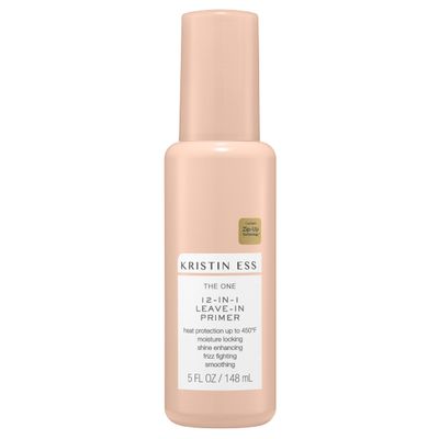 Kristin Ess 12-in-1 Leave-In Conditioner & Heat Protectant Spray Heat Protection 450F - Blow Dry + Flat Iron Dry Damaged Hair Protect + Repair - Anti-Frizz Detangler - Color Safe Heat Protectant