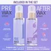 Tress Wellness Pre-Wax Cleanser, Spray and Treatment, After-Wax Oil and Care, Skin Wax Remover (Pack of 2) view 2