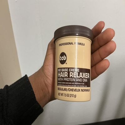 No Base Creme Hair Relaxer with Protein and DNA, Regular Formula, 7.5 oz