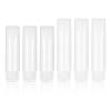 OpusBags 6 Travel Bottles, 30ml and 50ml Transparent Plastic Compressed Air Bottles, Refillable Cosmetic Containers, Portable Size Leak Proof Small Squeeze Bottles for Toiletries, Makeup, Shampoo view 1