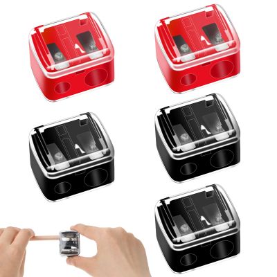 5 Pack Lip Liner Sharpener Make up Pencil Sharpener Multi Colors Cosmetic Eyeliner Pencils Cosmetic Sharpeners Hand Pencil Sharpeners for Eyeliner Lip Liner Pencils