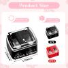 5 Pack Lip Liner Sharpener Make up Pencil Sharpener Multi Colors Cosmetic Eyeliner Pencils Cosmetic Sharpeners Hand Pencil Sharpeners for Eyeliner Lip Liner Pencils view 2