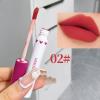 Five-Piece Lip Gloss Set, Matte and Glossy Lipstick, Illustration Series Gift Box, Lip Mud Collection (Matte) view 4