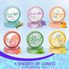 Shower Steamers Aromatherapy 8 Pack - Gifts for Women, Shower Bombs with Essential Oils, Self Care and Stress Relief Stocking Stuffers, Relaxation Birthday Gifts for Women and Men. Azure Floral Style view 2