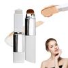 2026 New Double-Headed Foundation Stick, Lightweight Color-Changing Formula with Microfine Soft Bristle Brush, Cream Concealer Makeup (Dark Skin) view 1