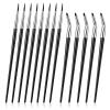 13 Pcs Thin Eyeliner Brush, 5Pcs Fine Point and 8Pcs Bent Eyeliner Brushes Portable Precision Gel Eye Liner Brush for Women view 1