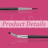 13 Pcs Thin Eyeliner Brush, 5Pcs Fine Point and 8Pcs Bent Eyeliner Brushes Portable Precision Gel Eye Liner Brush for Women view 4
