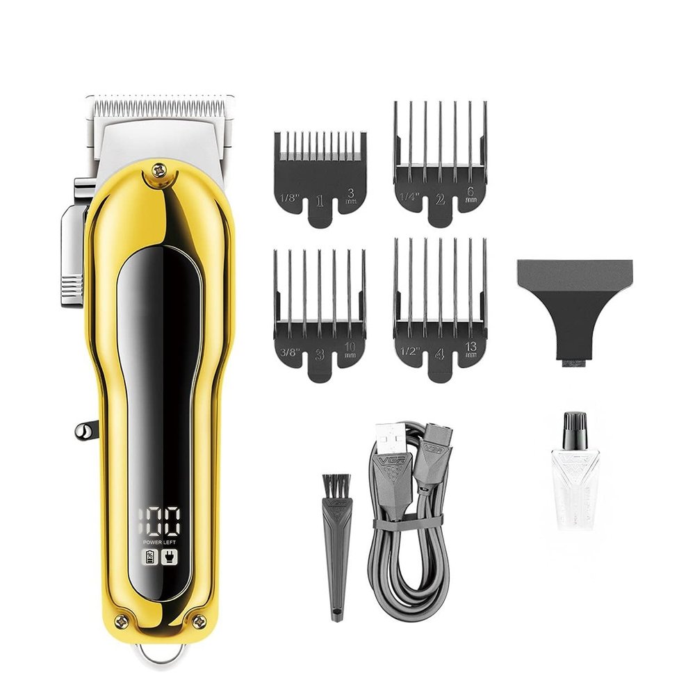TTXNJKBF Hair Clipper, Trimmer Cutting Machine Cordless Electric Haircut Rechargeable Men