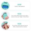 Yinhing Electric Nail Scissors Noiseless Automatic Fingernail Clipper Machine for Newborn Babies and Elderly Safe and Easy to Use Grooming Tool for Delicate Nails for Home or Travel Use (Blue) view 2