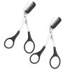 2PCS Eyebrow Trimmer Scissors Eyebrow Scissors with Comb Professional Travel Size Eye Brow Scissor Accessories Non-slip Ergonomic Handle, Stainless Steel Precision Grooming Tool for Men and Women view 1