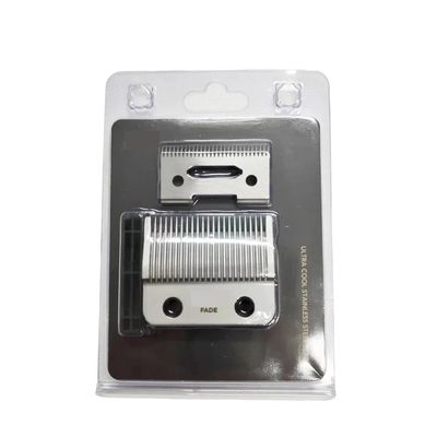 Cutter Head And Base, Compatible For 2020C 2020T Hair Clipper Engraving Push Replacement(20C Silver FADE)