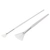 Beatifufu 2pcs Fan Facial Mask Applicator Brush with Long Handle Soft Fibers Face Brush for Precise and Broad Area Application Easy to Clean Cosmetic Tools for Skincare and Exfoliation view 1