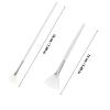 Beatifufu 2pcs Fan Facial Mask Applicator Brush with Long Handle Soft Fibers Face Brush for Precise and Broad Area Application Easy to Clean Cosmetic Tools for Skincare and Exfoliation view 2