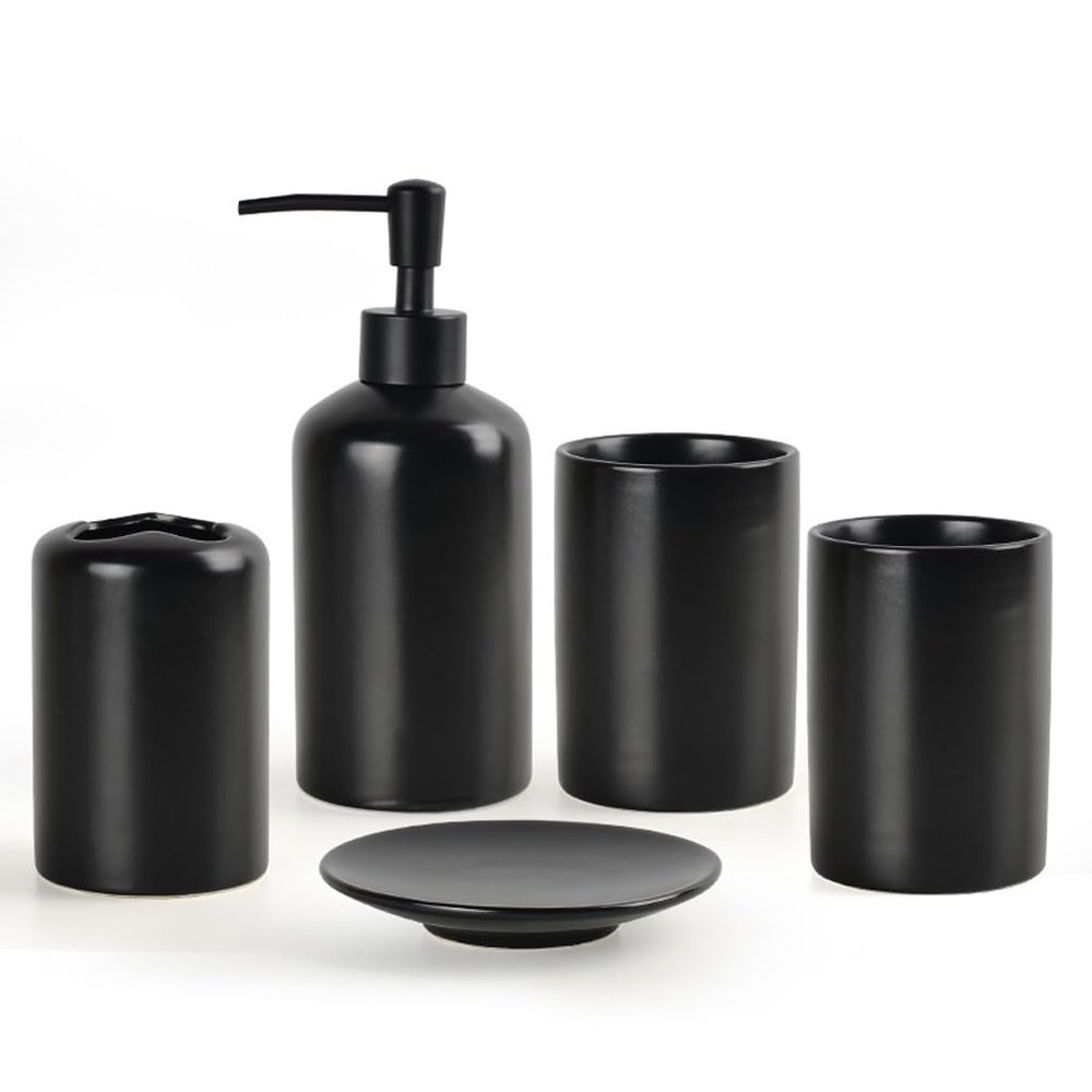 Toiletries Set Ceramic Bathroom Kit Home Goods Gifts