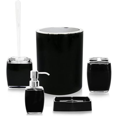 Bathroom Set Family Decoration Soap Dispenser Lotion Bottle Trash Can