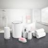 Bathroom Kit Trash Can Toilet Brush Toothbrush Cup Holder Soap Box Dispenser view 2
