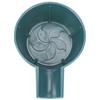 SEWACC Thick Edged Decorative Shaving Bowl for Men Large Capacity Deep Plastic Container for Rich Foaming Compact and Portable Handheld Shave Soap Dish Blue Design for Travel and Home Use view 1