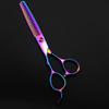 Left-Handed Thinning Barber Haircut Professional Scissors Hairdressing,Pet Dog Grooming Curved Cut Hair Shears view 1