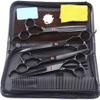 Thinning Barber Haircut,Pet Dog Grooming Curved Cut Hair Scissors Shears Hairdressing Professional,7InchSet view 1