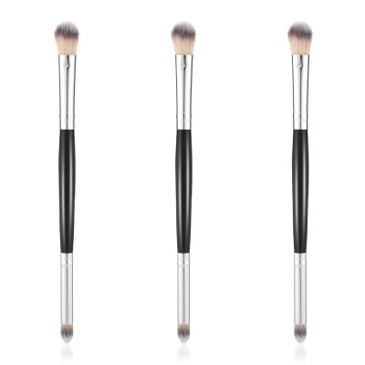 3 PCS Eyeshadow Brush for Eyes Double-Ended Eyeshadow Applicators Eye Shadow Brushes Eyeshadows Makeup Smudge Cream Brush Tool Small Soft Firm Pointed Foundation Applicator for Concealer Eyeliner