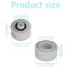 budebuse 3884997-R6 Replace Parts Guide Wheels with Pulleys Compatible with C5 DX6 M400 M500 Edge 820/830 Pool Cleaner Accessories Gear Durable Easy to Replace view 4