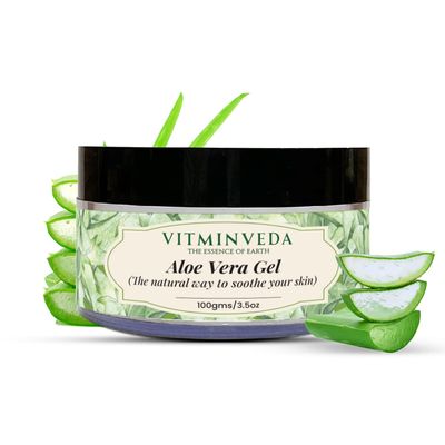 BEMT Pure Aloe Vera Gel for Face, Skin & Hair 100ml | Lightweight Hydration & Soothing Care | Suitable for Men & Women