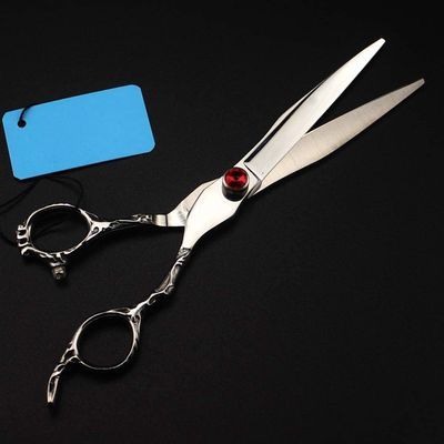 4 Packs Pet Grooming Scissors Straight Cut Curved Scissors Set Hairdressing Scissors 7.0 Inch CurvedShear