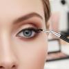 8 Pcs Eyeliner Brushes Fine Point Liner Brush Makeup Brushes Portable for Beauty Eye Liner Tool Accurately Apply Gel Elbows Straight Heads view 3