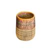 Ceramic Couple Toothbrush Cup With Handle Vintage Texture Gargle view 2