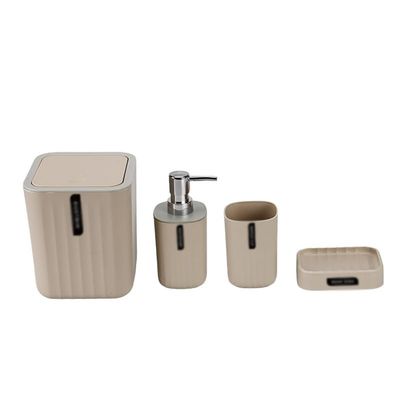 Bathroom Toiletries Set Table Soap Dish Gargle Cup Lotion Bottle Four-piece