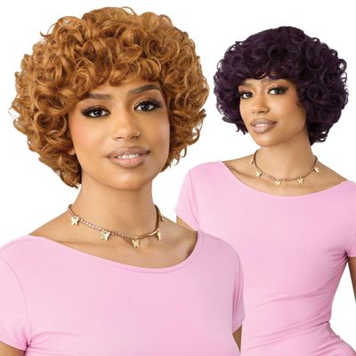 Outre Wigpop Synthetic Full Wig - POP 4 (DARK VIOLET)