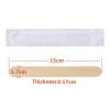 Wooden Wax Sticks 200pcs Tattoo Waxing Stick Disposable Tongue Depressor Wooden Sterilization Tattoo Repair Cream Removal Beauty Bar Body Tool view 4
